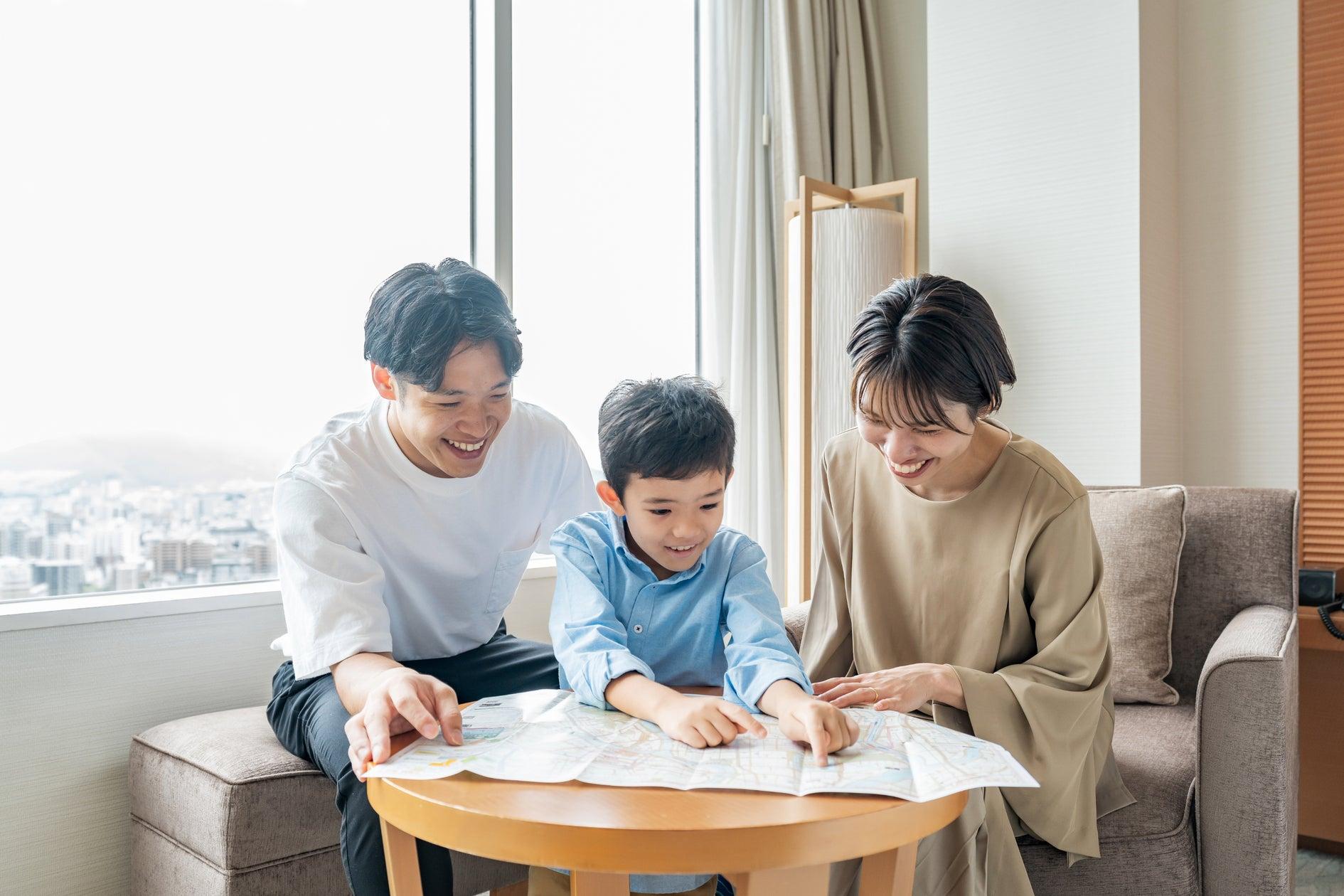 A family planning their day out